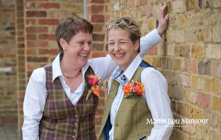 Lesbian wedding Eversholt Hall